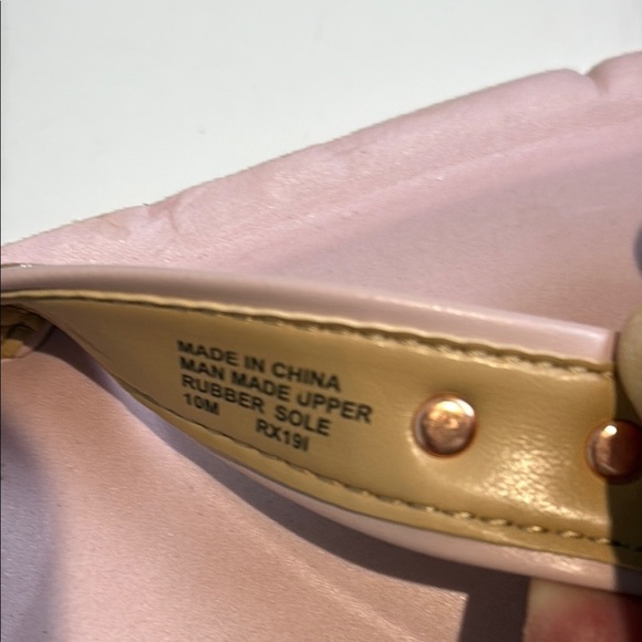 Michael Kors Pink and Gold Sandals Size 10 Women's - Picture 5 of 7